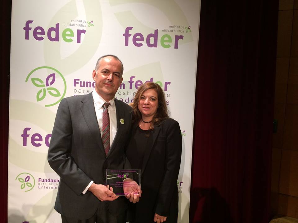 Sebastià Verger recull un premi per un projecte sobre ‘malaties rares’: INeDITHOS