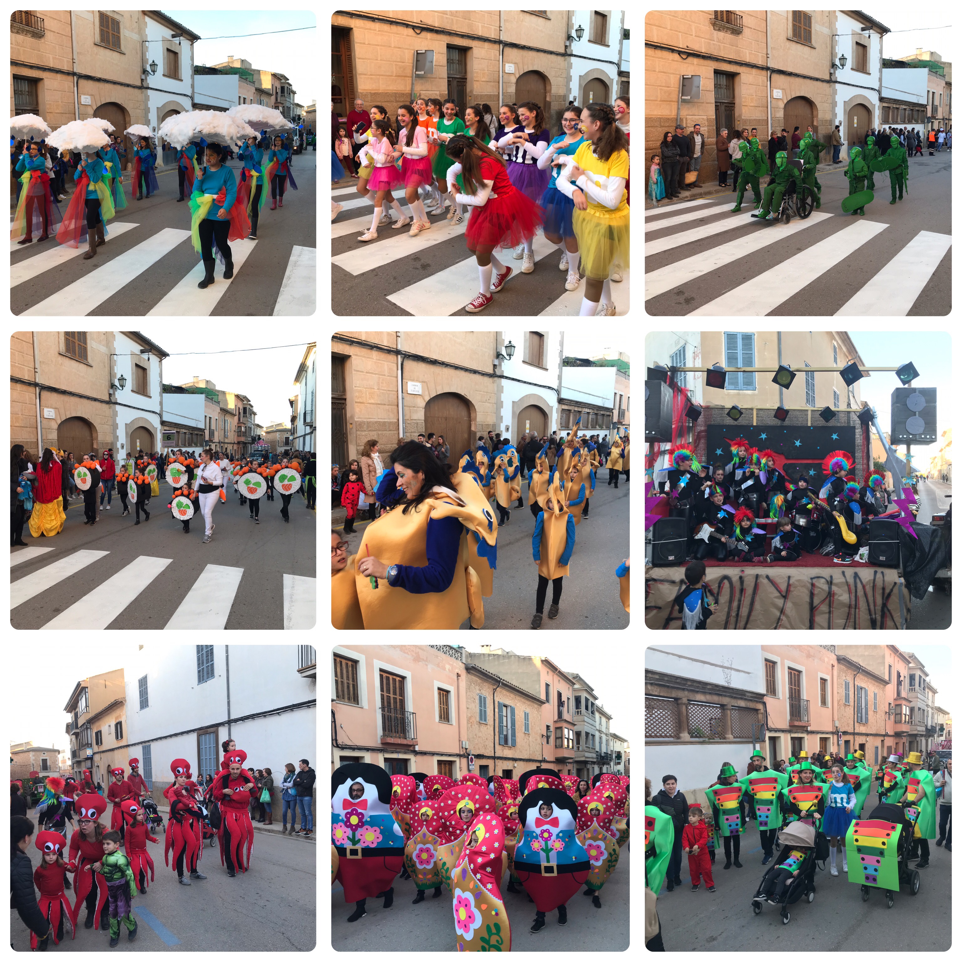 Crònica i Fotogaleria de la XXXI Rua d’Algaida i la Rueta de Pina 2020