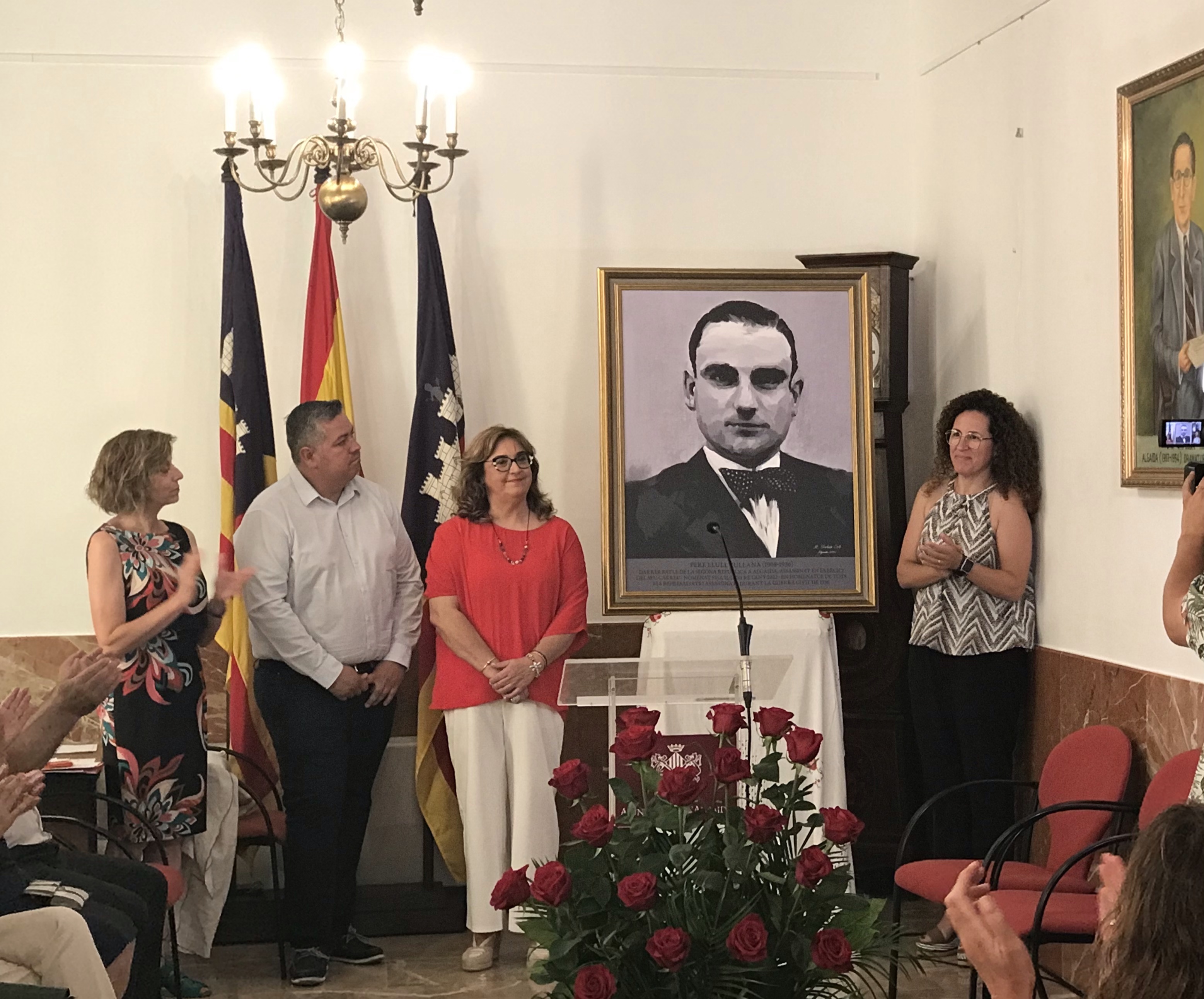 Pere Llull Fullana, designat per unanimitat Fill Il·lustre del municipi d’Algaida, en un plenari extraordinari