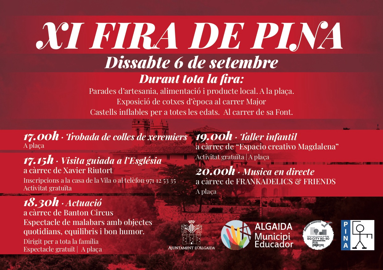 Arriba l’onzena edició de la Fira de Pina